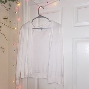 White Cardigan